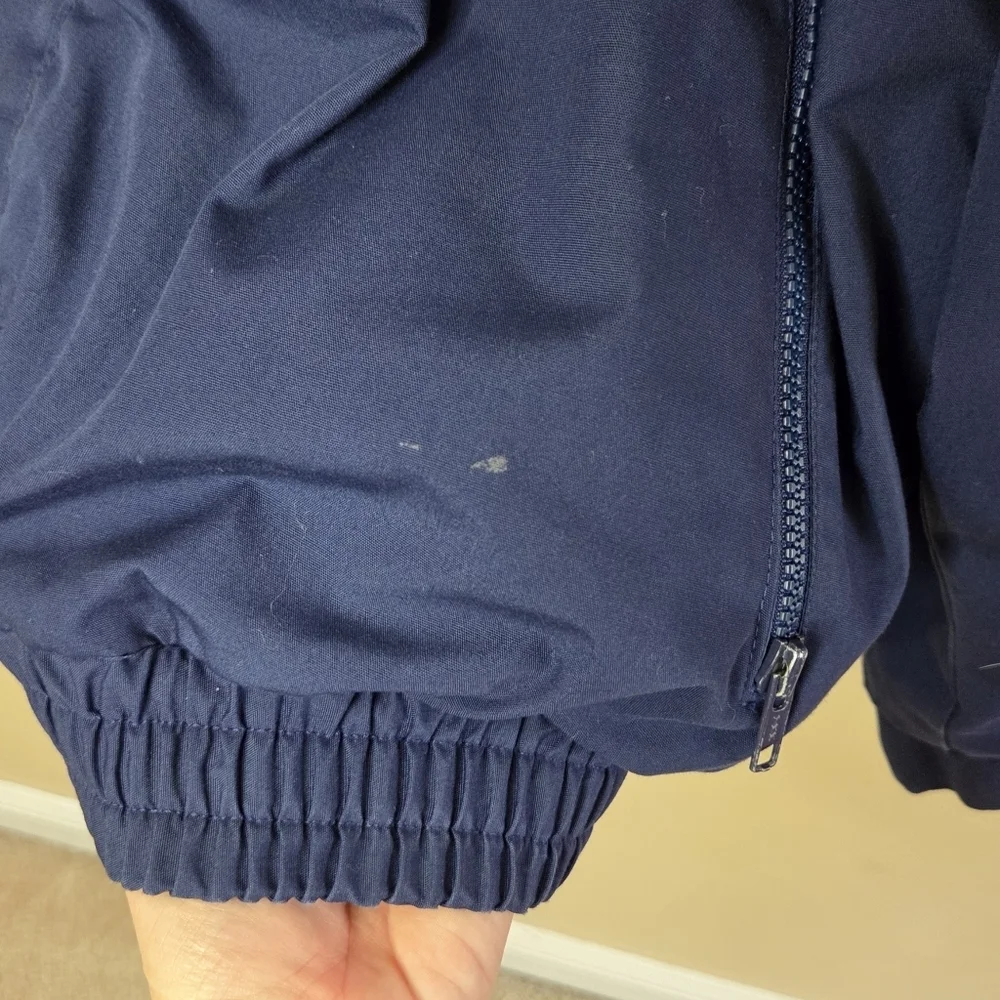 Vintage Bud Light Racing Navy Blue Red & White Jacket Size Large - Picture 4 of 9